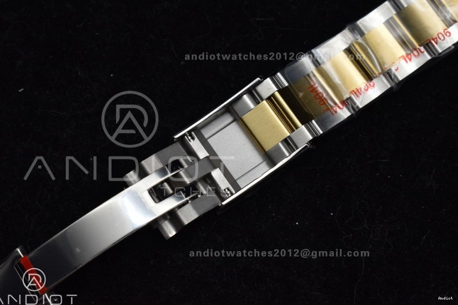 YG 116623 Edition Plated Bracelet on SS YG SA3135 GMF White Best Dial Yacht-Master 1108